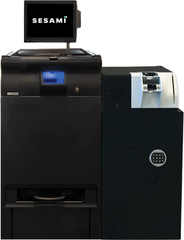 Sesami RCS402.2 + SDM504S Notes & Coins Recycler